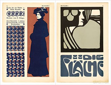Die Fläche: Design and Lettering of the Vienna Secession, 1902-1911 - Reynol Silverthorne [KSIĄŻKA]