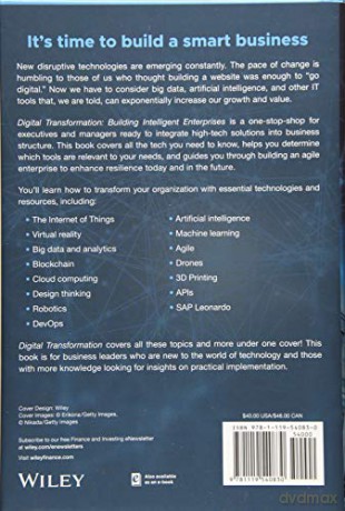 Digital Transformation: Building Intelligent Enterprises [KSIĄŻKA]