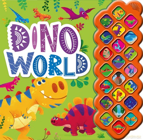 Dino World (22-button Sound Book) [KSIĄŻKA]