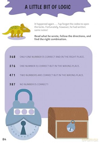 Dinosaur Boredom Buster: A Jam-Packed Activity Book for Kids - Agnese Baruzzi [KSIĄŻKA]