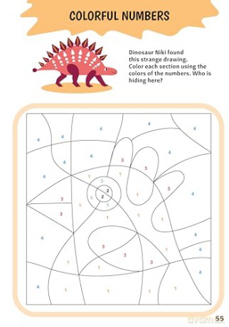 Dinosaur Boredom Buster: A Jam-Packed Activity Book for Kids - Agnese Baruzzi [KSIĄŻKA]