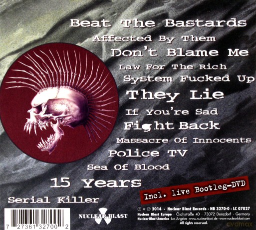 The Exploited: Beat The Bastards (digipack) [CD]+[DVD]