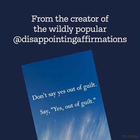 Disappointing Affirmations: Unfollow your dreams! - Dave Tarnowski [KSIĄŻKA]