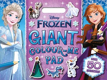 Disney Frozen: Giant Colour Me Pad [KSIĄŻKA]