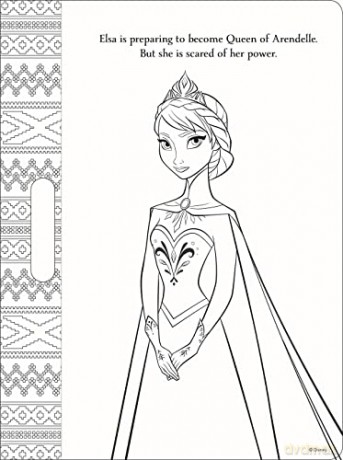 Disney Frozen: Giant Colour Me Pad [KSIĄŻKA]