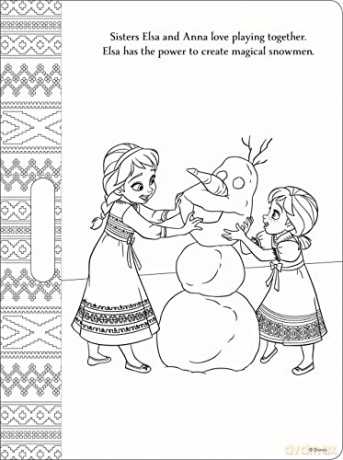 Disney Frozen: Giant Colour Me Pad [KSIĄŻKA]