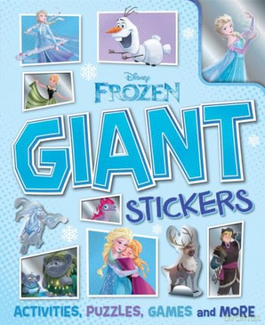 Disney Frozen: Giant Stickers (Activities, puzzles, games and more) [KSIĄŻKA]