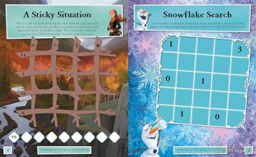 Disney Frozen: Giant Stickers (Activities, puzzles, games and more) [KSIĄŻKA]