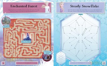 Disney Frozen: Giant Stickers (Activities, puzzles, games and more) [KSIĄŻKA]