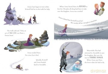 Disney Frozen: Golden Tales (Two Wonderful Stories in One Amazing Book!) [KSIĄŻKA]
