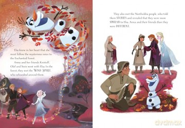 Disney Frozen: Golden Tales (Two Wonderful Stories in One Amazing Book!) [KSIĄŻKA]