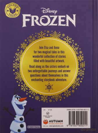 Disney Frozen: Golden Tales (Two Wonderful Stories in One Amazing Book!) [KSIĄŻKA]