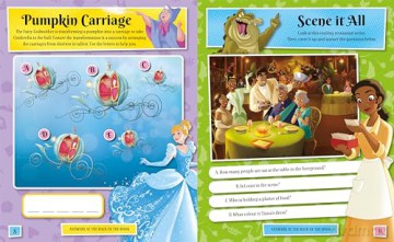 Disney Princess: Giant Stickers (Activities, puzzles, games and more) [KSIĄŻKA]