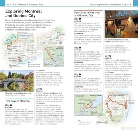DK Top 10 Montreal and Quebec City (Pocket Travel Guide) [KSIĄŻKA]