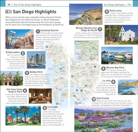 DK Top 10 San Diego (Pocket Travel Guide) [KSIĄŻKA]