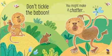 Don't Tickle the Rhino (DON'T TICKLE Touchy Feely Sound Books) - Sam Taplin [KSIĄŻKA]