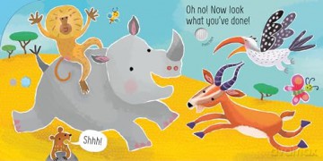 Don't Tickle the Rhino (DON'T TICKLE Touchy Feely Sound Books) - Sam Taplin [KSIĄŻKA]