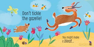 Don't Tickle the Rhino (DON'T TICKLE Touchy Feely Sound Books) - Sam Taplin [KSIĄŻKA]