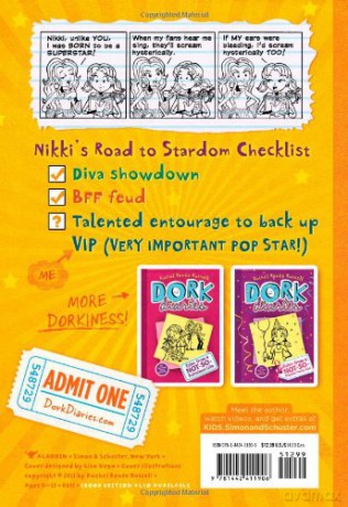 Dork Diaries 3: Tales from a Not-So-Talented Pop Star - Rachel Rene Russell [KOMIKS]
