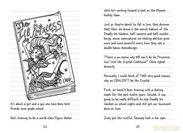 Dork Diaries 4: Tales from a Not-So-Graceful Ice Princess - Rachel Ren Russell [KOMIKS]