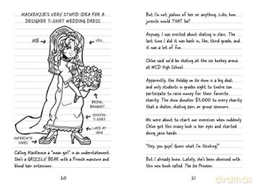 Dork Diaries 4: Tales from a Not-So-Graceful Ice Princess - Rachel Ren Russell [KOMIKS]