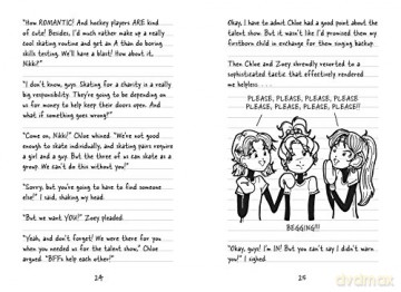 Dork Diaries 4: Tales from a Not-So-Graceful Ice Princess - Rachel Ren Russell [KOMIKS]
