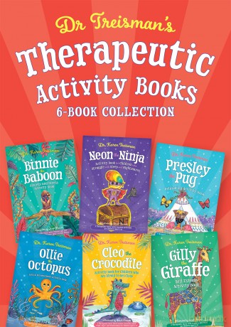 Dr. Treisman's Therapeutic Activity Books: 6-Book Collection (Therapeutic Treasures Collection) - Dr. Karen Treisman [KSIĄŻKA]