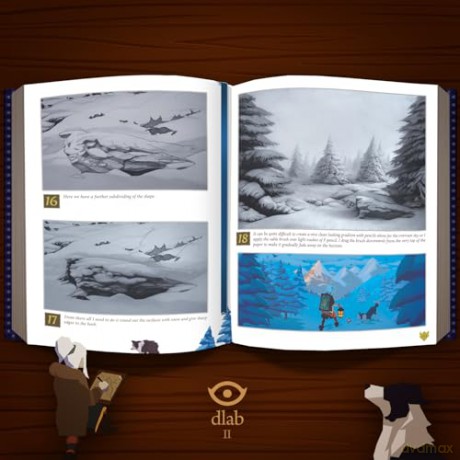 Draw Like a Boss 2: Trees and Mountains - Ashley Edge [KSIĄŻKA]