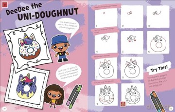 Draw with Art for Kids Hub Cute and Funny Foods (DK Bilingual Visual Dictionary) - Rob Jensen [KSIĄŻKA]