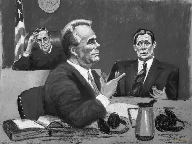 Drawn Testimony: Sketching a generation's most iconic criminal cases - Jane Rosenberg [KSIĄŻKA]