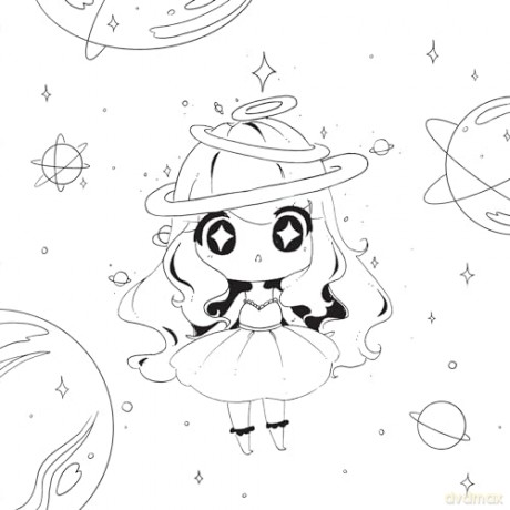 Dream of Chibis: Cute, Calm, Anime-Inspired Coloring (Dover Adult Coloring Books) - Lucy Wu [KSIĄŻKA]
