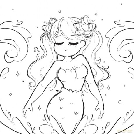 Dream of Chibis: Cute, Calm, Anime-Inspired Coloring (Dover Adult Coloring Books) - Lucy Wu [KSIĄŻKA]