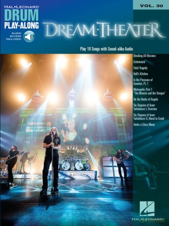 Dream Theater: Drum Play-Along Volume 30 - Dream Theater [KSIĄŻKA]
