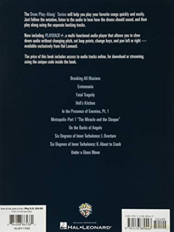Dream Theater: Drum Play-Along Volume 30 - Dream Theater [KSIĄŻKA]