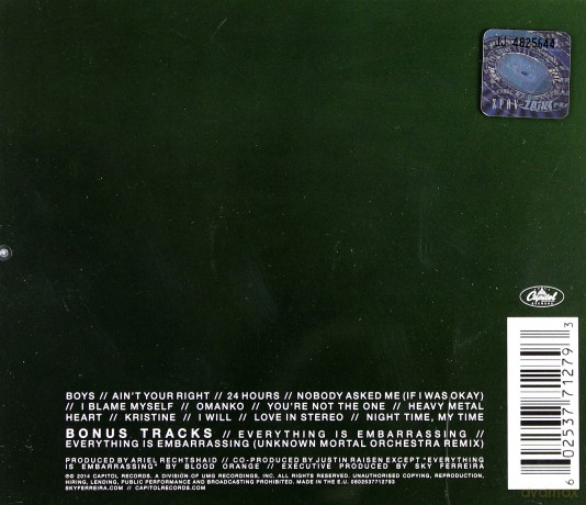 Sky Ferreira: Night Time, My Time [CD]