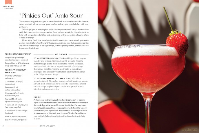 Drink Up and Glow: Non-Alcoholic, Adaptogen-Infused Drinks for Optimal Wellness, Energy, and Stress Relief - Gaby Mlynarczyk [KSIĄŻKA]