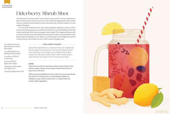 Drink Up and Glow: Non-Alcoholic, Adaptogen-Infused Drinks for Optimal Wellness, Energy, and Stress Relief - Gaby Mlynarczyk [KSIĄŻKA]