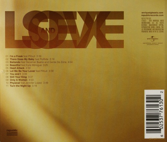 Enrique Iglesias: Sex And Love (PL) [CD]