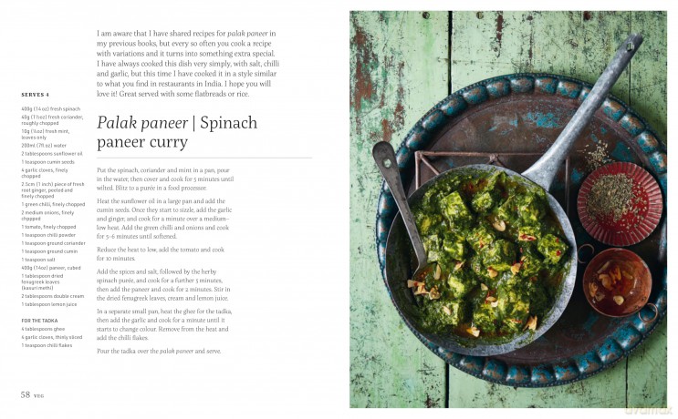Easy Indian Vegetarian: Delicious recipes for every day - Chetna Makan [KSIĄŻKA]