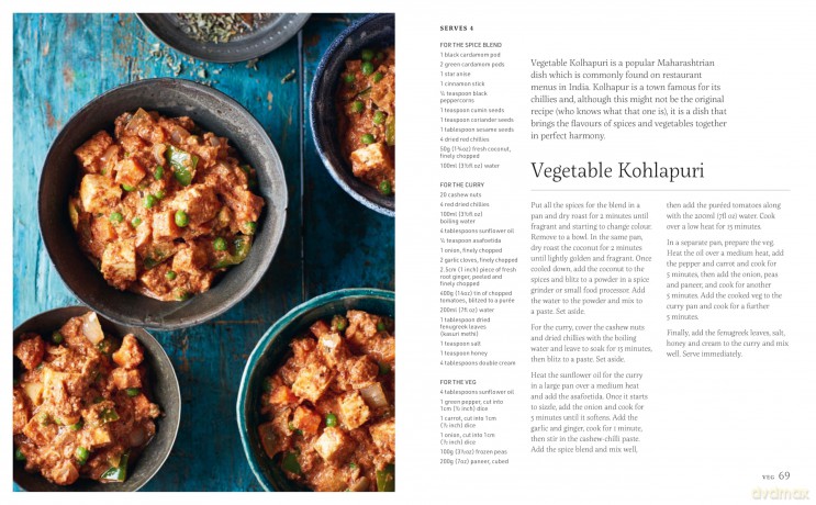 Easy Indian Vegetarian: Delicious recipes for every day - Chetna Makan [KSIĄŻKA]