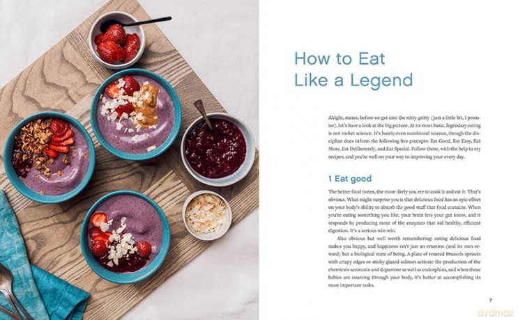 Eat Like a Legend: Delicious, Super Easy Recipes to Perform at Your Peak - Churchill Dan [KSIĄŻKA]