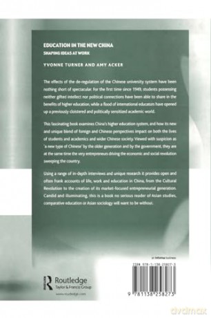 Education in the New China: Shaping Ideas at Work - Turner [KSIĄŻKA]