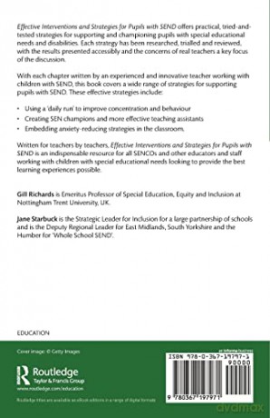 Effective Interventions and Strategies for Pupils with SEND: Using Evidence-Based Methods for Maximum Impact (A View into the Classroom) - Gill Richards [KSIĄŻKA]