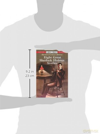 Eight Great Sherlock Holmes Stories (Dover Large Print Classics) - Sir Arthur Co Doyle [KSIĄŻKA]