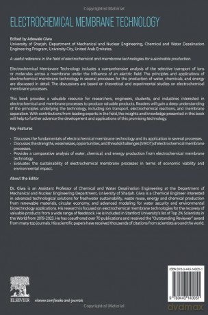 Electrochemical Membrane Technology - Adewale Giwa [KSIĄŻKA]