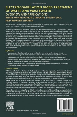 Electrocoagulation Based Treatment of Water and Wastewater: Overview and Applications - Mihir Kumar Purkait [KSIĄŻKA]