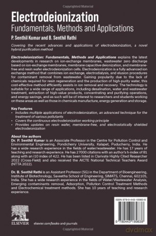 Electrodeionization: Fundamentals, Methods and Applications - Senthil Kumar [KSIĄŻKA]