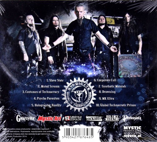 Thy Disease: Costumes Of Technocracy (digipack) [CD]