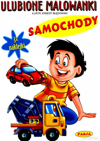 Samochody Ulubione Malowanki [KSIĄŻKA]