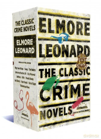 Elmore Leonard: The Classic Crime Novels: A Library of America Boxed Set - Elmore Leonard [KSIĄŻKA]